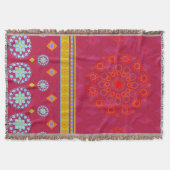 BOHO1 Mandala - Werftblanket Decke (Vorderseite)