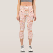 Boho 1960er Hippie Peace van Capri Leggings (Vorderseite)