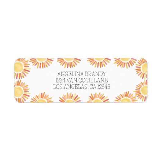 Boho 1. Geburtstag Party Sunshine (Vorne)