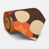 Boho 70er 60er Hippy Retro Krawatte (Gerollt)
