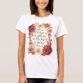 Boho Aber Seek zuerst sein Königreich Bibel Verse T-Shirt (Vorderseite)