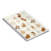 Boho Abstract Aesthetic Journal Notizblock (Rechte Seite)