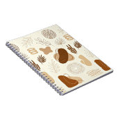 Boho Abstract Aesthetic Journal Notizblock (Rechte Seite)