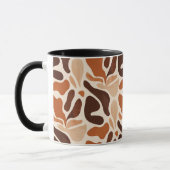 Boho Abstract Flow Mug – Soft Shape Composition Tasse (Links)