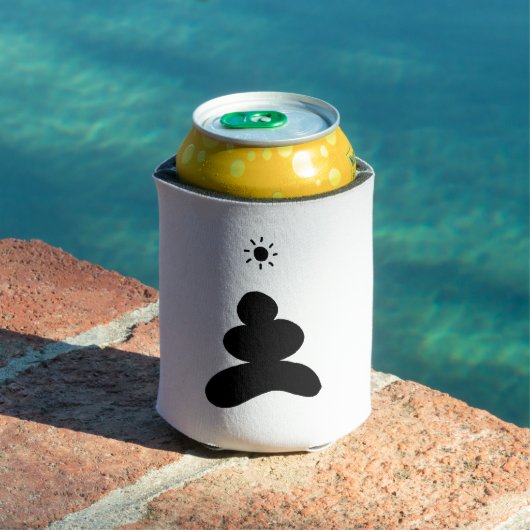 Boho abstract Stone and Sun Dosenkühler (In Situ Pool)