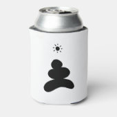 Boho abstract Stone and Sun Dosenkühler (Kanne Rückseite)