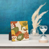 Boho-Abstracte Botanische Kunst Fotoplatte (InSitu)