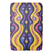Boho Abstrakt farbig 10 Badematte (Vorderseite Vertikal)