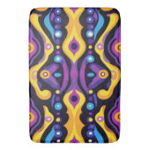 Boho Abstrakt farbig 7 Badematte (Vorderseite Vertikal)