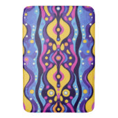Boho Abstrakt farbig 9 Badematte (Vorderseite Vertikal)