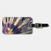 Boho abstrakt gepäckanhänger (Vorderseite horizontal)