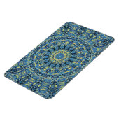 Boho Abstrakt Groovy Van Gogh Starry Night Mandala Magnet (Linke Seite)