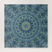 Boho Abstrakt Groovy Van Gogh Starry Night Mandala Puzzle (Vertikal)