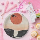 Boho Abstrakt Landschaft (12) Pappteller (Party)