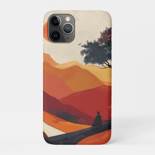 Boho Abstrakt Landschaft (19) Case-Mate iPhone Hülle (Rückseite)