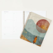Boho Abstrakt Landschaft (23) Planer (Anzeige)