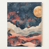 Boho Abstrakt Landschaft (24) Planer (Rückseite)