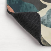 Boho Abstrakt Landschaft (5) Mousepad (Ecke)