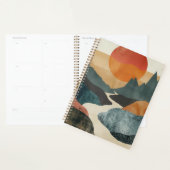 Boho Abstrakt Landschaft (5) Planer (Anzeige)
