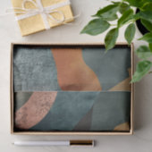 Boho Abstrakt Landschaft (5) Seidenpapier (Geschenk)