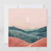 Boho Abstrakt Landschaft (7) (Vorderseite)