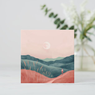 Boho Abstrakt Landschaft (7)