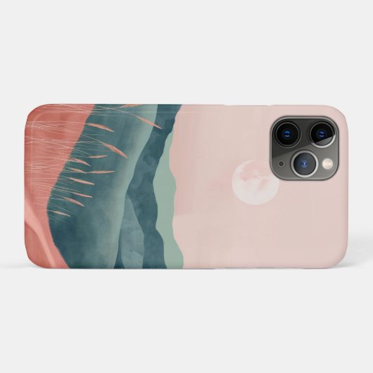 Boho Abstrakt Landschaft (7) Case-Mate iPhone Hülle (Rückseite (Horizontal))