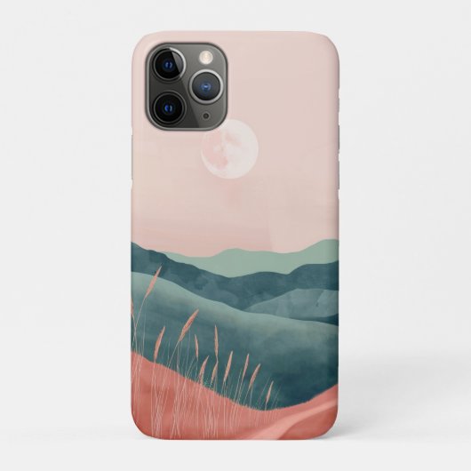 Boho Abstrakt Landschaft (7) Case-Mate iPhone Hülle (Rückseite)