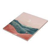 Boho Abstrakt Landschaft (7) Fliese (Seite)