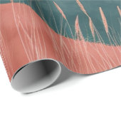 Boho Abstrakt Landschaft (7) Geschenkpapier (Rolleneckpunkt)