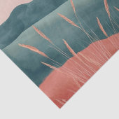 Boho Abstrakt Landschaft (7) Seidenpapier (Detail)