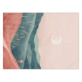 Boho Abstrakt Landschaft (7) Tischdecke (Vorderseite (Horizontal))