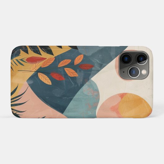 Boho Abstrakt Landschaft (8) Case-Mate iPhone Hülle (Rückseite (Horizontal))