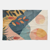 Boho Abstrakt Landschaft (8) Geschirrtuch (Horizontal)