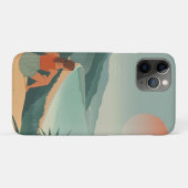 Boho Abstrakt Landschaft (9) Case-Mate iPhone Hülle (Rückseite (Horizontal))