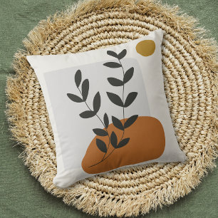 Boho-Abstrakt-Minimalistisches Herbst-Themenkissen Kissen