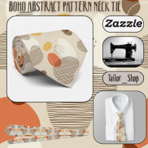 Boho Abstrakt Pattern