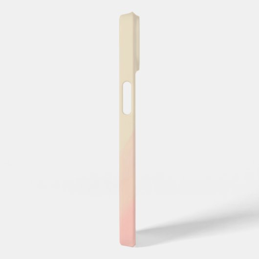 Boho Abstrakt Pink Yellow Script Individuelle Name Case-Mate iPhone Hülle (Rückseite / Rechts)