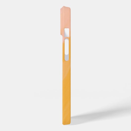 Boho Abstrakt Pink Yellow Script Individuelle Name Case-Mate iPhone Hülle (Rückseite / Links)