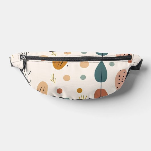 Boho Abstrakt Retro Modern Collection Bauchtasche (Ablage )