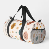 Boho Abstrakt Retro Modern Collection Duffle Bag (Rechte Ecke)