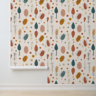 Boho Abstrakt Retro Modern Collection Tapete