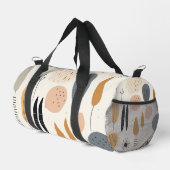 Boho Abstrakt Retro Populäre Sammlung Duffle Bag (Rechte Ecke)