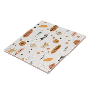 Boho Abstrakt Retro Trendy Collection Fliese