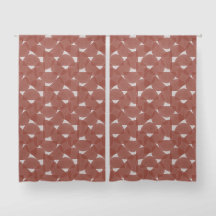 Boho Abstrakt Shapes Pattern