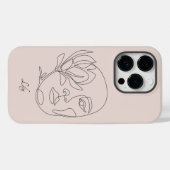 Boho Abstrakt Simple Line Art, Boho Chic Case Mate (Rückseite (Horizontal))