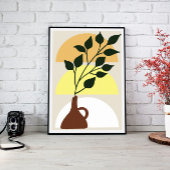 Boho Abstrakt Wall Art Leinwand