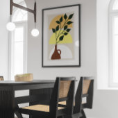 Boho Abstrakt Wall Art Leinwand