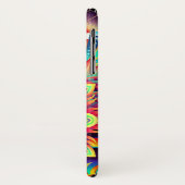 Boho abstrakte Blume Case-Mate iPhone Hülle (Hinten/Links)