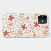 Boho abstrakte Blume ernten Goldgrubenknochen Case-Mate iPhone Hülle (Rückseite (Horizontal))